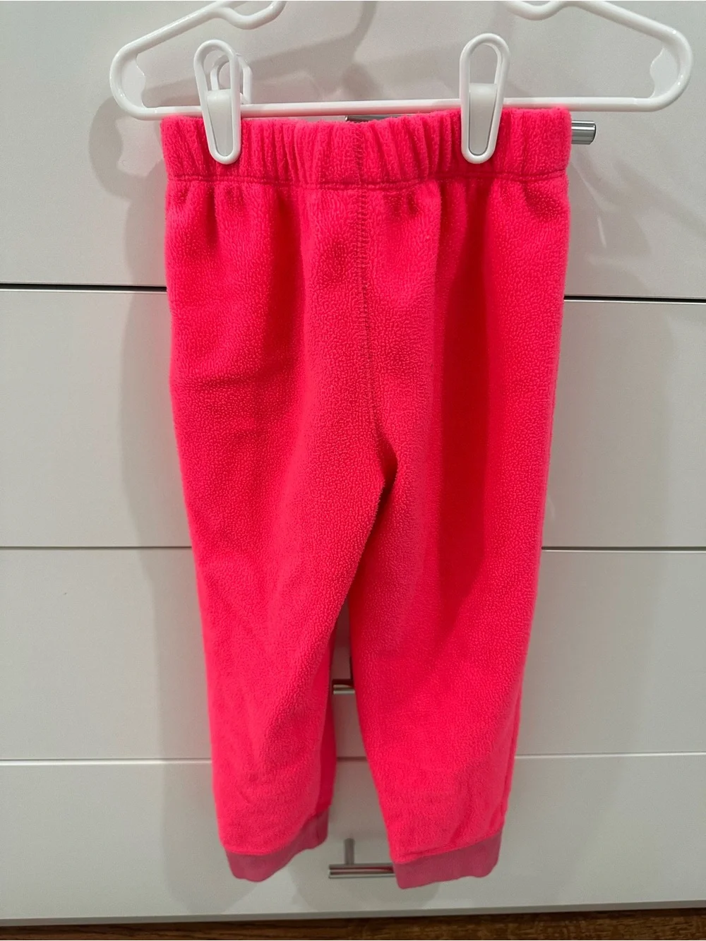 Gap Girls Cozy Fleece Pants - Neon Pink Size 5